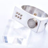 Sterling Silver & Diamond Bangle Bracelet