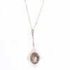Gold Heirloom Drop Necklace