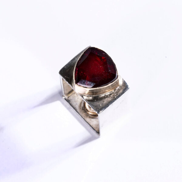 Sterling Silver Square Ring