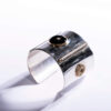 Sterling Silver & Onyx Cuff Bracelet