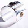 Sterling Silver & Onyx Cuff Bracelet